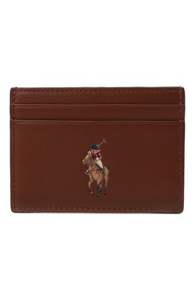 Женский кожаный футляр для кредитных карт POLO RALPH LAUREN коричневого цвета по цене 8940 руб., арт. 427849318 | Фото 1 Женский кожаный футляр для кредитных карт POLO RALPH LAUREN коричневого цвета, арт. 427849318 | Фото 1