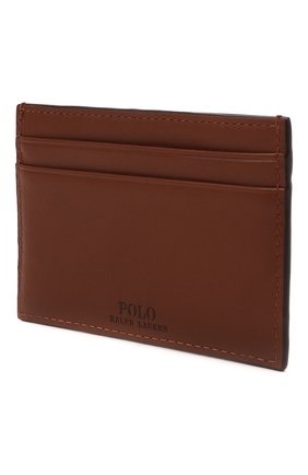 Женский кожаный футляр для кредитных карт POLO RALPH LAUREN коричневого цвета по цене 8940 руб., арт. 427849318 | Фото 2 Женский кожаный футляр для кредитных карт POLO RALPH LAUREN коричневого цвета, арт. 427849318 | Фото 2