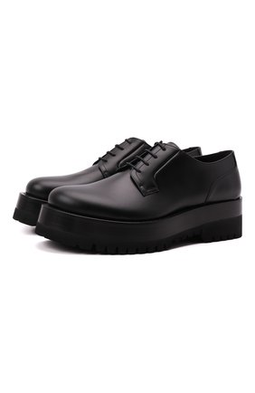 Мужские кожаные дерби upraise VALENTINO черного цвета по цене 95700 руб., арт. WY0S0E80/LZP | Фото 1 Мужские кожаные дерби upraise VALENTINO черного цвета, арт. WY0S0E80/LZP | Фото 1 (Материал внутренний: Натуральная кожа; Стили: Классический; Материал внешний: Кожа; Длина стельки: 25,0, 25,6, 26,3, 26,6, 27,0, 27,3, 27,6, 28,0, 28,3, 28,6, 29,0, 29,6)