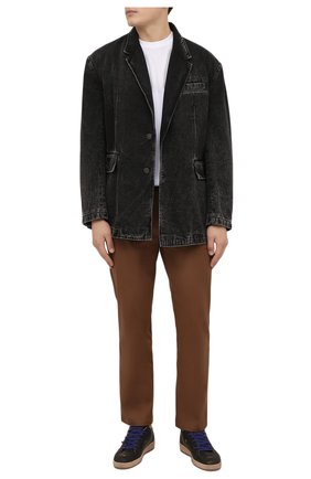 Мужские кожаные кеды ball star GOLDEN GOOSE DELUXE BRAND черного цвета по цене 49700 руб., арт. GMF00117.F002135 | Фото 2 Мужские кожаные кеды ball star GOLDEN GOOSE DELUXE BRAND черного цвета, арт. GMF00117.F002135 | Фото 2 (Материал внутренний: Натуральная кожа; Подошва: Массивная; Материал внешний: Кожа; Материал утеплителя: Без утеплителя; Стили: Классический; Длина стельки: 25,2, 25,8, 26,5, 27,2, 27,8, 28,5, 29,2, 29,9, 30,5)