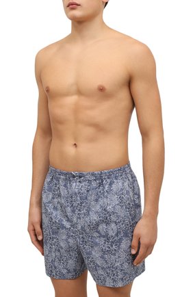 Мужские хлопковые боксеры ZIMMERLI темно-синего цвета по цене 6695 руб., арт. 4700-75101 | Фото 2 Мужские хлопковые боксеры ZIMMERLI темно-синего цвета, арт. 4700-75101 | Фото 2 (Материал внешний: Хлопок; Кросс-КТ: бельё; Мужское Кросс-КТ: Трусы)