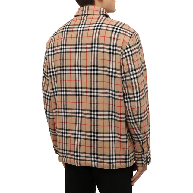 фото Утепленная куртка-рубашка burberry