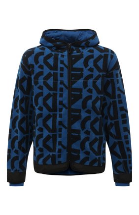 Мужская куртка kenzo sport KENZO синего цвета, арт. FB65BL7634MR | Фото 1 (Материал внешний: Синтетический материал; Рукава: Длинные; Длина (верхняя одежда): Короткие; Материал подклада: Синтетический материал; Кросс-КТ: Куртка; Мужское Кросс-КТ: утепленные куртки)