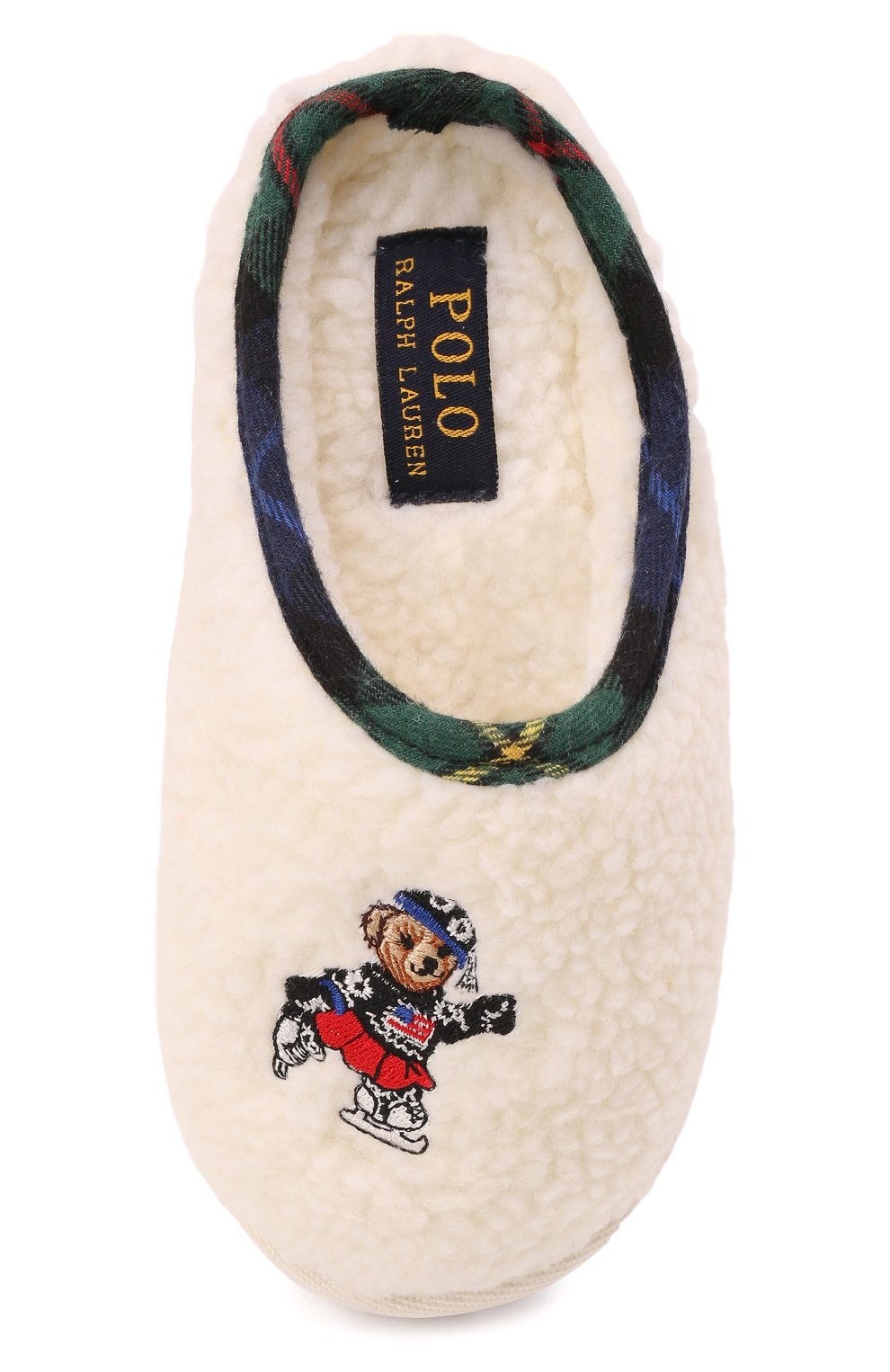 Мужского домашние туфли POLO RALPH LAUREN кремвого цвета, арт. 13-RF103119/CHILDREN | Фото 4