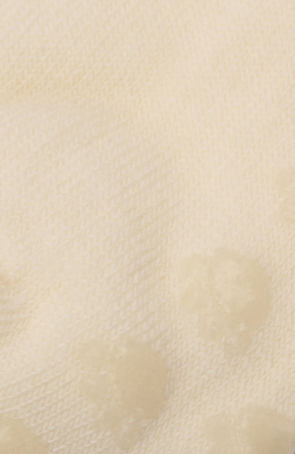 Детские шерстяные носки WOOL&COTTON кремвого цвета по цене 840 руб., арт. NAML | Фото 2 Детские шерстяные носки WOOL&COTTON кремвого цвета, арт. NAML | Фото 2