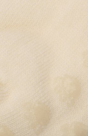 Детские шерстяные носки WOOL&COTTON кремвого цвета, арт. NAML | Фото 2