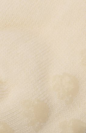 Детские шерстяные носки WOOL&COTTON кремвого цвета по цене 840 руб., арт. NAML | Фото 2 Детские шерстяные носки WOOL&COTTON кремвого цвета, арт. NAML | Фото 2