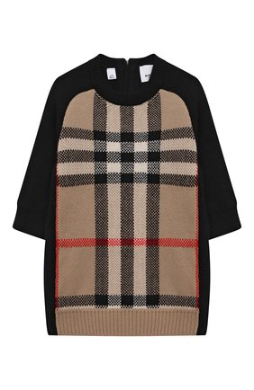 Женский платье из шерсти и кашемира BURBERRY бежевого цвета по цене 34000 руб., арт. 8046104 | Фото 1 Женский платье из шерсти и кашемира BURBERRY бежевого цвета, арт. 8046104 | Фото 1 (Рукава: Длинные; Материал внешний: Кашемир, Шерсть)