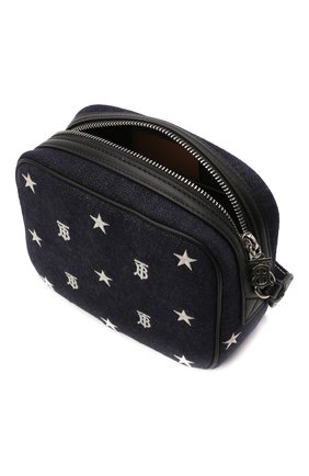Детская джинсовая сумка BURBERRY темно-синего цвета по цене 55150 руб., арт. 8044433 | Фото 3 Детская джинсовая сумка BURBERRY темно-синего цвета, арт. 8044433 | Фото 3 (Материал: Текстиль)