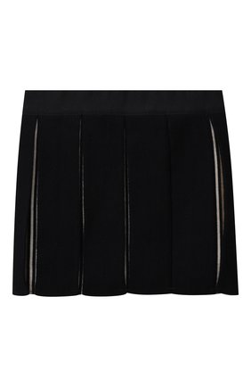 Детская шерстяная юбка BURBERRY темно-синего цвета по цене 28050 руб., арт. 8043953 | Фото 1 Детская шерстяная юбка BURBERRY темно-синего цвета, арт. 8043953 | Фото 1 (Материал внешний: Шерсть)