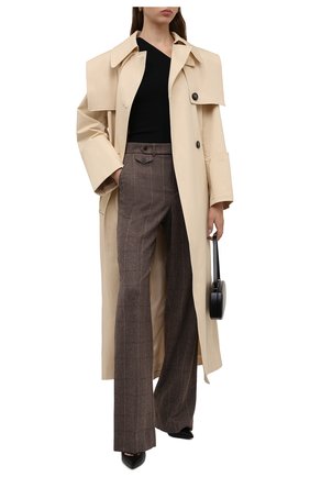 Женские шерстяные брюки RALPH LAUREN коричневого цвета по цене 109000 руб., арт. 290858182 | Фото 2 Женские шерстяные брюки RALPH LAUREN коричневого цвета, арт. 290858182 | Фото 2 (Длина (брюки, джинсы): Удлиненные; Материал внешний: Шерсть; Стили: Спорт-шик; Женское Кросс-КТ: Брюки-одежда; Силуэт Ж (брюки и джинсы): Широкие)