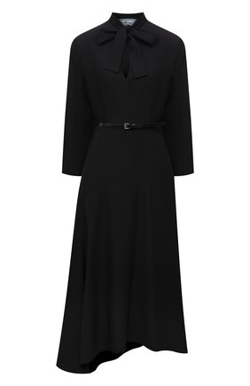Женское платье PRADA черного цвета по цене 195000 руб., арт. P3F06K-1Y78-F0002-212 | Фото 1 Женское платье PRADA черного цвета, арт. P3F06K-1Y78-F0002-212 | Фото 1 (Материал внешний: Синтетический материал; Стили: Гламурный; Женское Кросс-КТ: Платье-одежда; Рукава: Длинные; Длина Ж (юбки, платья, шорты): До колена)