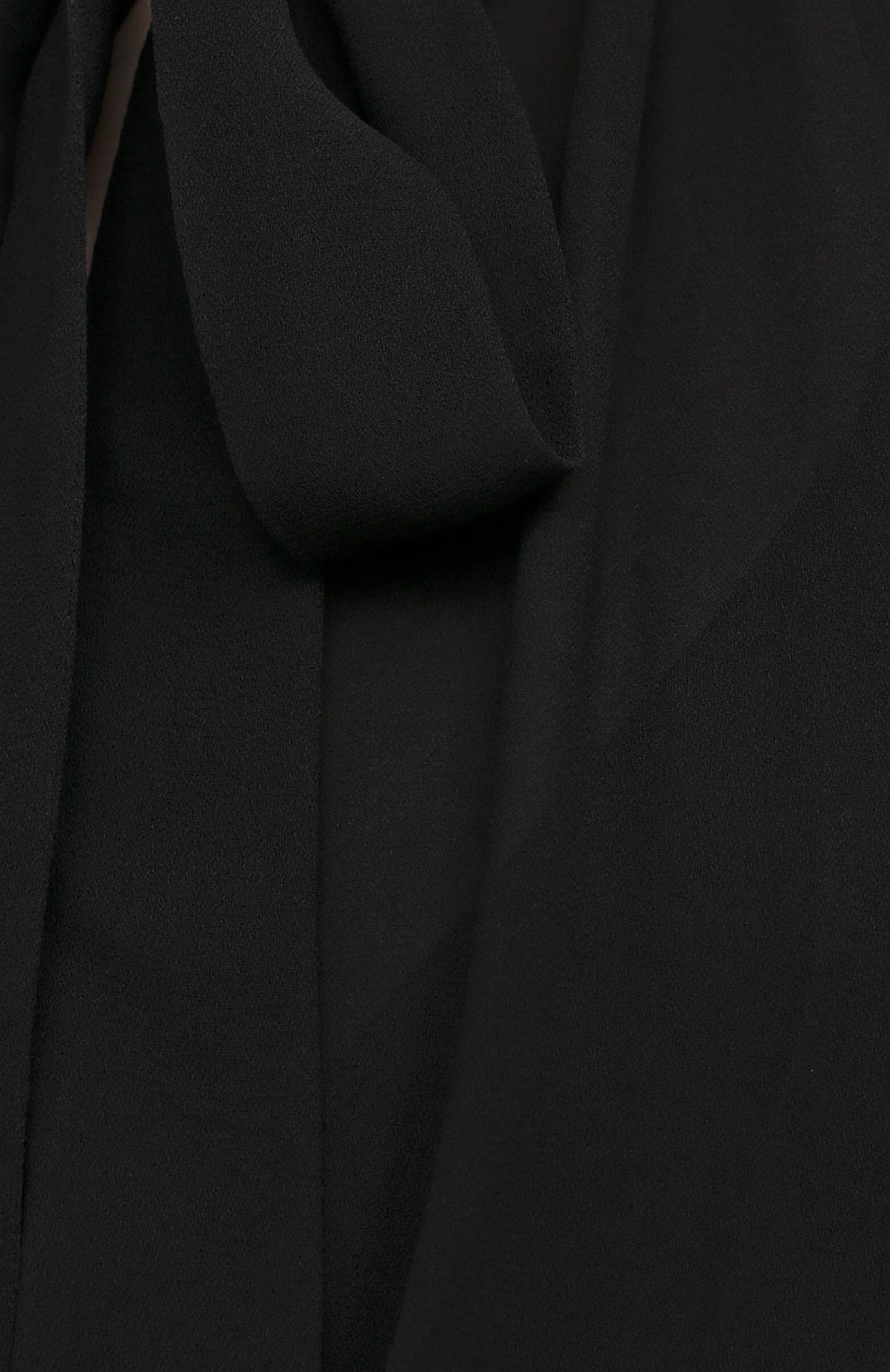 Женское платье PRADA черного цвета, арт. P3G00-1ZZR-F0002-212 | Фото 5 (Стили: Гламурный; Рукава: Короткие; Случай: Повседневный; Длина Ж (юбки, платья, шорты): До колена; Материал внешний: Вискоза; Женское Кросс-КТ: Платье-одежда)