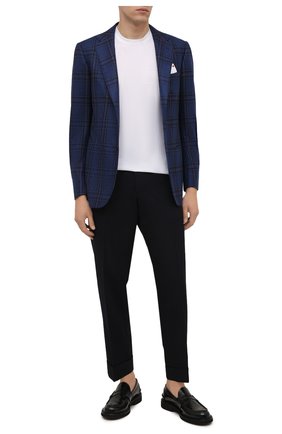 Мужской кашемировый пиджак KITON темно-синего цвета по цене 624500 руб., арт. UG81K0138A | Фото 2 Мужской кашемировый пиджак KITON темно-синего цвета, арт. UG81K0138A | Фото 2 (Длина (для топов): Стандартные; Материал подклада: Купро; Рукава: Длинные; Материал внешний: Кашемир, Шерсть; Случай: Коктейльный; 1-2-бортные: Однобортные; Пиджаки М: Приталенный; Стили: Классический)