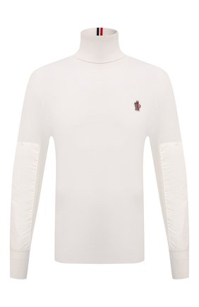 Мужской шерстяная водолазка MONCLER GRENOBLE белого цвета по цене 59400 руб., арт. G2-097-9F000-01-M1122 | Фото 1 Мужской шерстяная водолазка MONCLER GRENOBLE белого цвета, арт. G2-097-9F000-01-M1122 | Фото 1 (Длина (для топов): Стандартные; Материал подклада: Синтетический материал; Материал внешний: Шерсть; Рукава: Длинные; Мужское Кросс-КТ: Водолазка-одежда; Принт: Без принта; Стили: Спорт-шик)