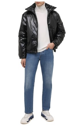 Мужской шерстяная водолазка MONCLER GRENOBLE белого цвета по цене 59400 руб., арт. G2-097-9F000-01-M1122 | Фото 2 Мужской шерстяная водолазка MONCLER GRENOBLE белого цвета, арт. G2-097-9F000-01-M1122 | Фото 2 (Длина (для топов): Стандартные; Материал подклада: Синтетический материал; Материал внешний: Шерсть; Рукава: Длинные; Мужское Кросс-КТ: Водолазка-одежда; Принт: Без принта; Стили: Спорт-шик)