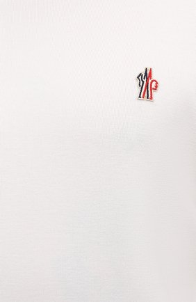 Мужской шерстяная водолазка MONCLER GRENOBLE белого цвета, арт. G2-097-9F000-01-M1122 | Фото 5 (Материал внешний: Шерсть; Рукава: Длинные; Принт: Без принта; Длина (для топов): Стандартные; Стили: Спорт-шик; Мужское Кросс-КТ: Водолазка-одежда; Материал подклада: Синтетический материал)
