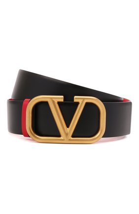 Женский кожаный ремень VALENTINO черного цвета по цене 32300 руб., арт. WW0T0S11/ZFR | Фото 1 Женский кожаный ремень VALENTINO черного цвета, арт. WW0T0S11/ZFR | Фото 1