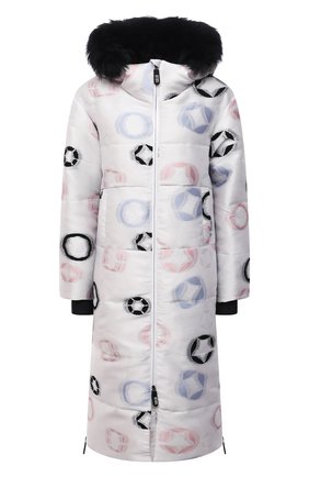 Женская утепленная куртка GIORGIO ARMANI белого цвета по цене 337500 руб., арт. 1WH0C06R/T031F | Фото 1 Женская утепленная куртка GIORGIO ARMANI белого цвета, арт. 1WH0C06R/T031F | Фото 1 (Длина (верхняя одежда): До колена; Рукава: Длинные; Материал подклада: Синтетический материал; Материал внешний: Синтетический материал; Стили: Спорт-шик; Женское Кросс-КТ: Пуховик-куртка)