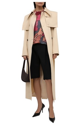 Женский шерстяной пуловер DRIES VAN NOTEN розового цвета по цене 64800 руб., арт. 212-011238-3720 | Фото 2 Женский шерстяной пуловер DRIES VAN NOTEN розового цвета, арт. 212-011238-3720 | Фото 2 (Материал внешний: Шерсть, Синтетический материал; Стили: Кэжуэл; Женское Кросс-КТ: Пуловер-одежда; Длина (для топов): Стандартные; Рукава: Длинные)
