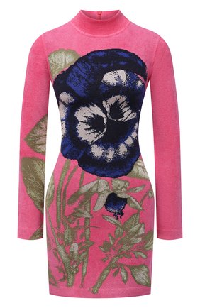 Женское платье KENZO разноцветного цвета по цене 89550 руб., арт. FB62WR0993RM | Фото 1 Женское платье KENZO разноцветного цвета, арт. FB62WR0993RM | Фото 1 (Материал внешний: Вискоза; Длина Ж (юбки, платья, шорты): Мини; Рукава: Длинные; Стили: Гламурный; Случай: Повседневный; Женское Кросс-КТ: Платье-одежда; Кросс-КТ: Трикотаж)
