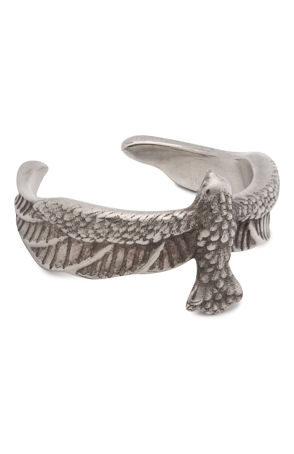 Женское кольцо орел DZHANELLI серебряного цвета, арт. 50/037 | Фото 1 (Материал: Серебро)