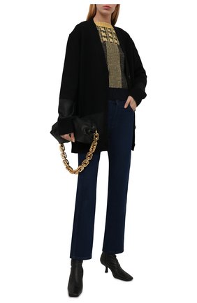 Женский кардиган BURBERRY черного цвета по цене 83900 руб., арт. 8044907 | Фото 2 Женский кардиган BURBERRY черного цвета, арт. 8044907 | Фото 2 (Длина (для топов): Удлиненные; Материал внешний: Шерсть, Кашемир; Рукава: Длинные; Женское Кросс-КТ: кардиган-трикотаж; Стили: Кэжуэл)