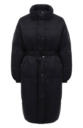 Женская утепленная куртка ISABEL MARANT ETOILE черного цвета, арт. MA0987-21A005E/DRIESTA | Фото 1 (Материал внешний: Синтетический материал; Рукава: Длинные; Материал подклада: Синтетический материал; Длина (верхняя одежда): Длинные; Кросс-КТ: Пуховик, Куртка, Утепленный; Стили: Спорт-шик)