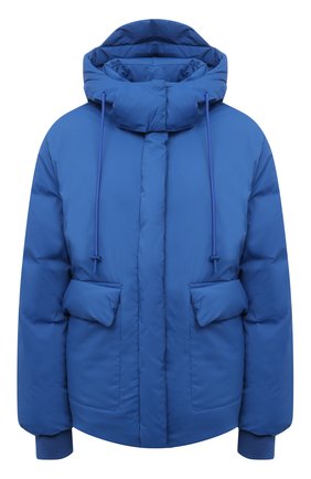 Женский пуховик KENZO голубого цвета по цене 55000 руб., арт. FB620U066563 | Фото 1 Женский пуховик KENZO голубого цвета, арт. FB620U066563 | Фото 1 (Материал внешний: Синтетический материал; Материал утеплителя: Пух и перо; Материал подклада: Синтетический материал; Рукава: Длинные; Длина (верхняя одежда): Короткие; Кросс-КТ: Пуховик; Стили: Спорт-шик)