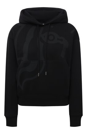 Женский хлопковое худи KENZO черного цвета по цене 35300 руб., арт. FB62SW6624M0 | Фото 1 Женский хлопковое худи KENZO черного цвета, арт. FB62SW6624M0 | Фото 1 (Материал внешний: Хлопок; Женское Кросс-КТ: Худи-одежда; Стили: Спорт-шик; Рукава: Длинные; Длина (для топов): Стандартные)