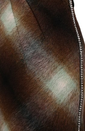Женская юбка N21 коричневого цвета, арт. 21I N2S0/C022/3097 | Фото 5 (Материал внешний: Синтетический материал; Женское Кросс-КТ: Юбка-одежда; Длина Ж (юбки, платья, шорты): До колена; Стили: Кэжуэл)