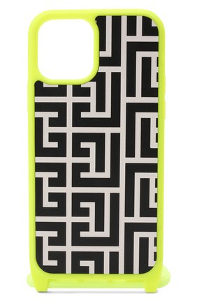 Чехол для iphone 12/12 pro BALMAIN салатового цвета по цене 25350 руб., арт. WN0SC137/LSMD | Фото 1 Чехол для iphone 12/12 pro BALMAIN салатового цвета, арт. WN0SC137/LSMD | Фото 1