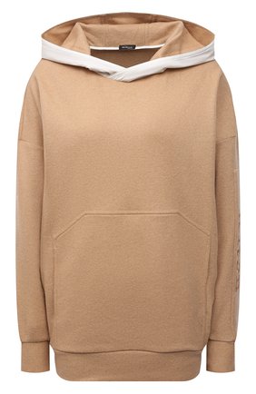 Женский кашемировое худи KITON бежевого цвета по цене 283000 руб., арт. D52444K05T67 | Фото 1 Женский кашемировое худи KITON бежевого цвета, арт. D52444K05T67 | Фото 1 (Материал внешний: Кашемир, Шерсть; Рукава: Длинные; Длина (для топов): Удлиненные; Женское Кросс-КТ: Худи-одежда; Стили: Спорт-шик)