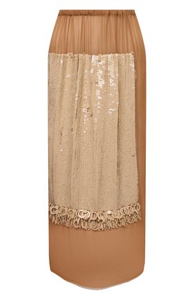 Женская юбка DRIES VAN NOTEN бежевого цвета по цене 79200 руб., арт. 212-010896-3293 | Фото 1 Женская юбка DRIES VAN NOTEN бежевого цвета, арт. 212-010896-3293 | Фото 1 (Материал внешний: Вискоза; Женское Кросс-КТ: Юбка-одежда; Стили: Романтичный; Длина Ж (юбки, платья, шорты): Миди)