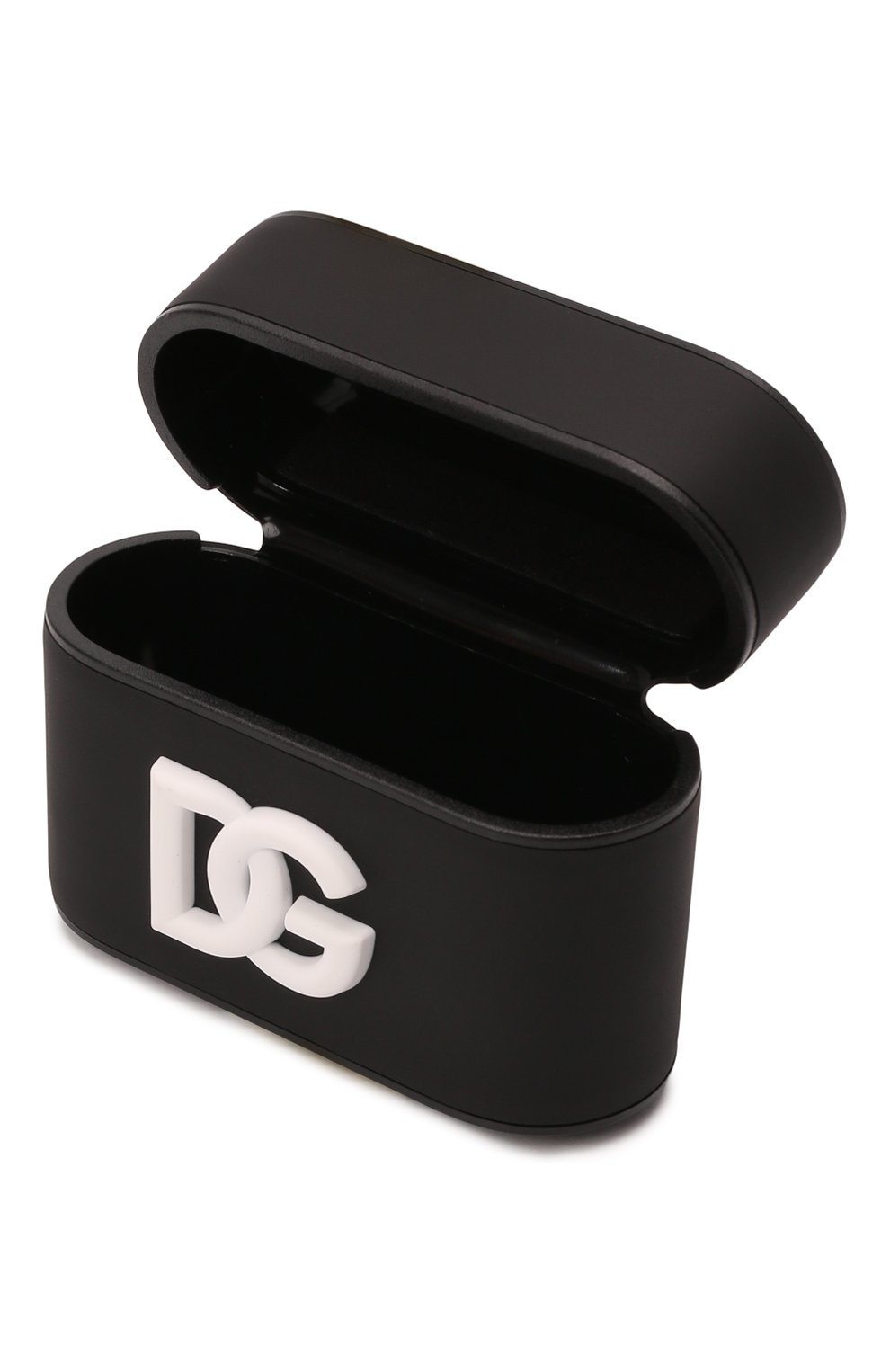 Чехол для airpods pro DOLCE & GABBANA черного цвета по цене 9950 руб., арт. BI2816/A0976 | Фото 3 Чехол для airpods pro DOLCE & GABBANA черного цвета, арт. BI2816/A0976 | Фото 3 (Материал: Пластик)