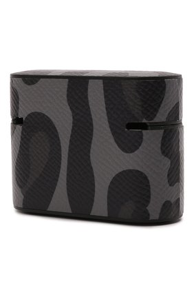 Кожаный чехол для airpods pro DOLCE & GABBANA серого цвета по цене 16200 руб., арт. BP2816/AZ657 | Фото 2 Кожаный чехол для airpods pro DOLCE & GABBANA серого цвета, арт. BP2816/AZ657 | Фото 2 (Женское Кросс-КТ: Кожа AirPods)