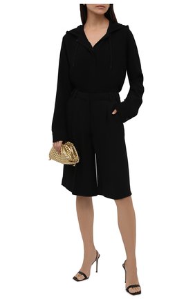 Женский кардиган из вискозы BURBERRY черного цвета, арт. 8044668 | Фото 2 (Материал внешний: Вискоза; Длина (для топов): Удлиненные; Рукава: Длинные; Стили: Кэжуэл; Женское Кросс-КТ: Кардиган-одежда)