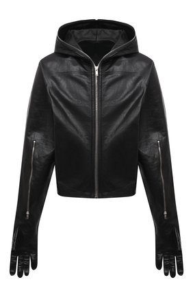 Мужская кожаная куртка RICK OWENS черного цвета по цене 287000 руб., арт. RR02A5766/LGW | Фото 1 Мужская кожаная куртка RICK OWENS черного цвета, арт. RR02A5766/LGW | Фото 1 (Длина (верхняя одежда): Короткие; Рукава: Длинные; Кросс-КТ: Куртка; Мужское Кросс-КТ: Кожа и замша; Стили: Панк; Shop in Shop M: Верхняя одежда; Материал внешний: Натуральная кожа)