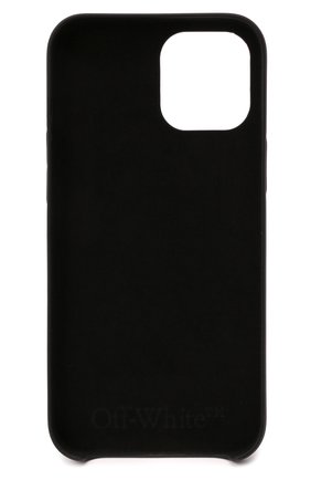 Чехол для iphone 12 pro max OFF-WHITE черного цвета по цене 6810 руб., арт. 0MPA027F21PLA004 | Фото 2 Чехол для iphone 12 pro max OFF-WHITE черного цвета, арт. 0MPA027F21PLA004 | Фото 2