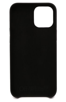 Чехол для iphone 12 pro max OFF-WHITE черного цвета по цене 6810 руб., арт. 0MPA027F21PLA003 | Фото 2 Чехол для iphone 12 pro max OFF-WHITE черного цвета, арт. 0MPA027F21PLA003 | Фото 2
