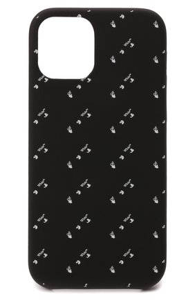 Чехол для iphone 12/12 pro OFF-WHITE черного цвета по цене 6810 руб., арт. 0MPA026F21PLA004 | Фото 1 Чехол для iphone 12/12 pro OFF-WHITE черного цвета, арт. 0MPA026F21PLA004 | Фото 1