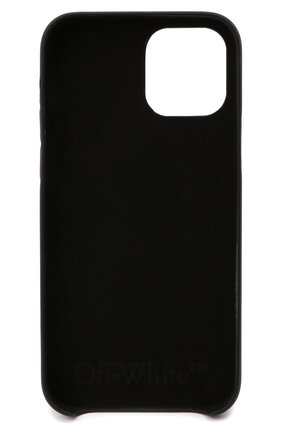 Чехол для iphone 12/12 pro OFF-WHITE черного цвета по цене 6810 руб., арт. 0MPA026F21PLA004 | Фото 2 Чехол для iphone 12/12 pro OFF-WHITE черного цвета, арт. 0MPA026F21PLA004 | Фото 2