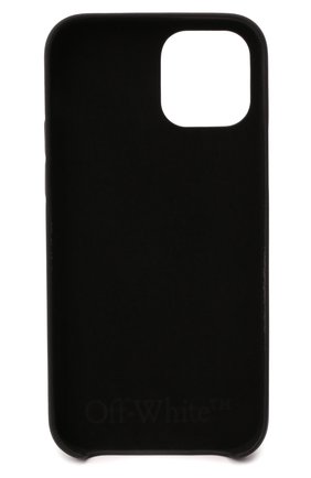 Чехол для iphone 12/12 pro OFF-WHITE черного цвета по цене 6810 руб., арт. 0MPA026F21PLA003 | Фото 2 Чехол для iphone 12/12 pro OFF-WHITE черного цвета, арт. 0MPA026F21PLA003 | Фото 2