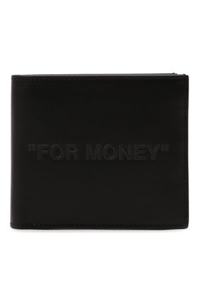 Мужской кожаное портмоне OFF-WHITE черного цвета по цене 26800 руб., арт. 0MNC032F21LEA001 | Фото 1 Мужской кожаное портмоне OFF-WHITE черного цвета, арт. 0MNC032F21LEA001 | Фото 1
