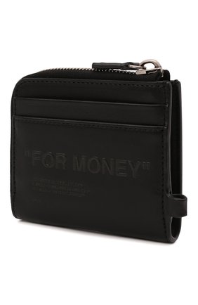 Мужской кожаный футляр для монет OFF-WHITE черного цвета по цене 23250 руб., арт. 0MNC021F21LEA001 | Фото 2 Мужской кожаный футляр для монет OFF-WHITE черного цвета, арт. 0MNC021F21LEA001 | Фото 2