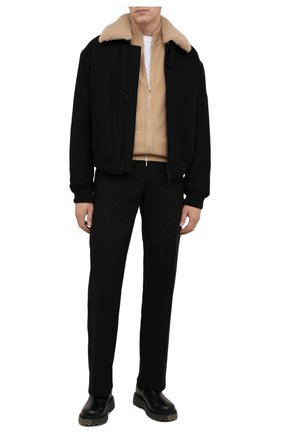 Мужские кожаные челси OFF-WHITE черного цвета по цене 67450 руб., арт. 0MIE002F21LEA0011056 | Фото 2 Мужские кожаные челси OFF-WHITE черного цвета, арт. 0MIE002F21LEA0011056 | Фото 2 (Материал внутренний: Натуральная кожа; Каблук высота: Высокий; Подошва: Массивная; Мужское Кросс-КТ: Сапоги-обувь, Челси-обувь)