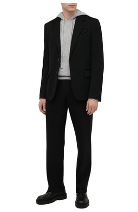 Мужской кашемировое худи OFF-WHITE серого цвета по цене 94700 руб., арт. 0MHA097F21KNI001 | Фото 2 Мужской кашемировое худи OFF-WHITE серого цвета, арт. 0MHA097F21KNI001 | Фото 2 (Материал внешний: Шерсть, Кашемир; Рукава: Длинные; Длина (для топов): Стандартные; Мужское Кросс-КТ: Худи-одежда; Принт: С принтом; Стили: Спорт-шик)