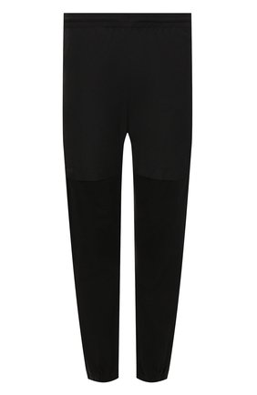 Мужские хлопковые джоггеры OFF-WHITE черного цвета по цене 69950 руб., арт. 0MCF028F21FAB001 | Фото 1 Мужские хлопковые джоггеры OFF-WHITE черного цвета, арт. 0MCF028F21FAB001 | Фото 1 (Материал внешний: Хлопок; Длина (брюки, джинсы): Стандартные; Силуэт М (брюки): Джоггеры; Стили: Спорт-шик)