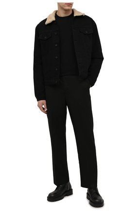 Мужская хлопковый лонгслив OFF-WHITE черного цвета по цене 28250 руб., арт. 0MAB001F21JER003 | Фото 2 Мужская хлопковый лонгслив OFF-WHITE черного цвета, арт. 0MAB001F21JER003 | Фото 2 (Длина (для топов): Стандартные; Рукава: Длинные; Материал внешний: Хлопок; Принт: С принтом; Стили: Гранж)
