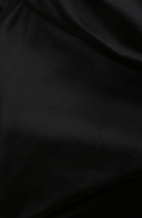 Женское платье из хлопка и шелка DRIES VAN NOTEN черного цвета, арт. 212-011074-3356 | Фото 5 (Материал внешний: Шелк, Хлопок; Случай: Вечерний; Рукава: Без рукавов; Длина Ж (юбки, платья, шорты): Макси; Материал подклада: Вискоза; Стили: Романтичный; Женское Кросс-КТ: Платье-одежда)